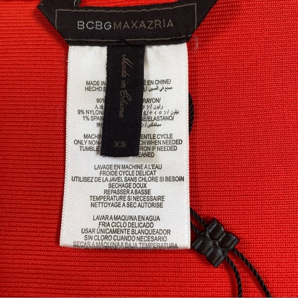 NEW BCBG MAXAZRIA SAFFRON SILVIE POWER SKIRT M - Picture 4 of 5